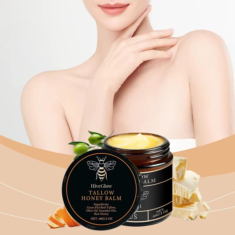 Beef Tallow Honey Balm