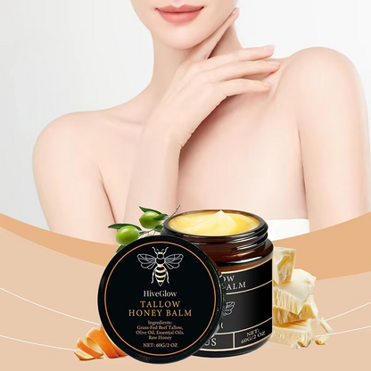 Beef Tallow Honey Balm