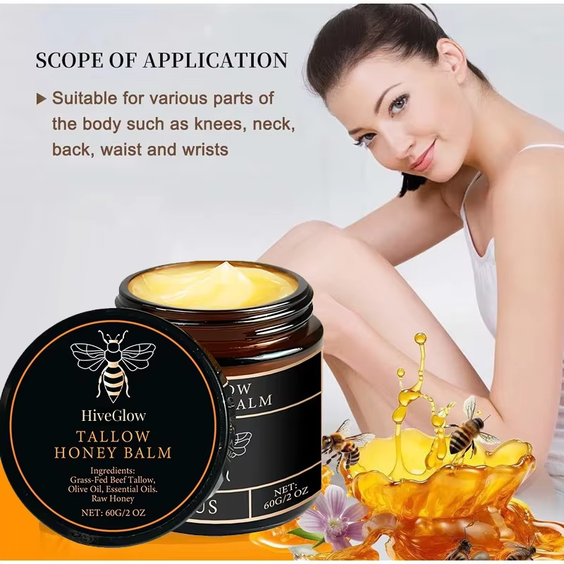 Beef Tallow Honey Balm
